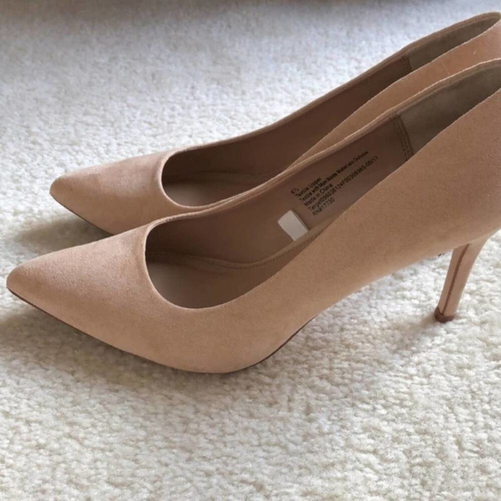 A New Day "PECAN" Suede Pointed Toe 3" [Size 9W]